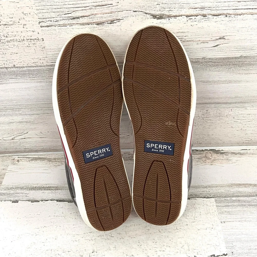 Sperry Top-Sider Men’s Size 10 Halyard CVO Canvas Corduroy Lace Up Casual Shoes
